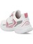 KENDALL Unisex Çocuk Sneaker Koşu & Yürüyüş Ayakkabısı Beyaz / Pembe 3
