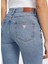 Normal Bel Bol Paça Regular Fit Mavi Kadın Denim Pantolon Gj G08 Mıd Rıse Stra - Eco Recy Co 5