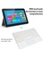 Casper Via S48 8" Uyumlu Kablosuz Bluetooth Dahili Bataryalı Şarjlı Touchpad'li Klavye - Beyaz 4