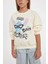 Kız Çocuk Disney Lilo & Stitch Relax Fit Bisiklet Yaka Sweatshirt C9516A824AU 5