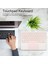 Osmart Tab X10 10.1" Uyumlu Kablosuz Bluetooth Dahili Bataryalı Şarjlı Touchpad'li Türkçe Q Klavye - Pembe 3