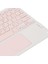 Osmart Tab X10 10.1" Uyumlu Kablosuz Bluetooth Dahili Bataryalı Şarjlı Touchpad'li Türkçe Q Klavye - Pembe 4
