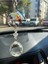 Yeni Renkli Yaşam Çiçeği Kristal Suncatcher Araba Aksesuarı Dikiz Aynası Süsü 1
