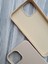 Apple iPhone 15 ile Uyumlu Lansman Içi Kadife Esnek Silikon Kılıf 2