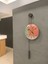 Yuvarlak Pendulum Blackclock Duvar Saati 2