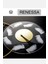 MetaQuartz Aksesuar Metal Renessa Exclusive ( Quartz Mekanizmalı ) Özel Seri Dekoratif Metal Ahşap Duvar Saati Oval Pil 4