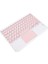Casper Via S40 10.4" Uyumlu Kablosuz Bluetooth Şarjlı Touchpad'li Türkçe Q Klavye - Pembe 1