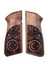 Browning Hp Uyumlu Muadil Ahşap Kabze Takımı Bayrak Floral Desenli Model 016 1