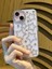 iPhone 14 Plus Uyumlu Gümüş Yıldızlı Şeffaf Kılıf 1
