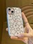iPhone 14 Plus Uyumlu Gümüş Yıldızlı Şeffaf Kılıf 4