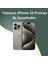 iPhone 15 Pro Max Uyumlu Sevimli Kedi Figürlü Simli Şeffaf Kılıf 2