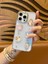iPhone 15 Pro Max Uyumlu Sevimli Kedi Figürlü Simli Şeffaf Kılıf 4