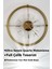 (Xxl-65*65 cm) Gold Deluxe Şeffaf Cam Iskandinav Modern Dekoratif Duvar Saati 60*60 cm Modern 1