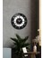 40 x 40 Cam Saat | Classic Black | ÇAP40CM Klasik Siyah Yuvarlak Plastik 2