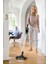 500-1000 L Vc 7 Cordless Yourmax Elektrikli Dik Süpürge Dc Şarjlı 1501 - 2200 Watt 2 Yıl Beyaz 4