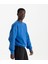 Erkek Mavi %100 Organik Pamuk Bisiklet Yaka Oversize Sweatshirt 2