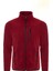 Butik Unisex Kırmızı Polar Standart Tam Fermuarlı 3 Cepli Polar Hırka 1