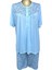 NENA-26305-BAYAN Kısa Kollu Robalı % 100 Pamuk Viskon Kapri Pijama Takımı 1