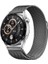 Xiaomi Amazfit Pace Band-12 22MM Metal Hasır Kordon-Gri 1