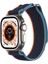 Apple Watch Uyumlu Ultra 49MM Hasır Kordon KRD-106 Strap Kayış-Siyah-Gri 4