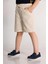 Dmb Keten Şort - Bej 2