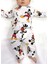 Bebek Pijama Uzun Mickey Desen %100 Pamuk Yenidoğan Çocuk Pijama 1