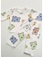 Bebek Pijama Uzun Yeşil Büyük Ayıcık Desen %100 Pamuk Yenidoğan Çocuk Pijama 2