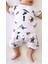 Bebek Pijama Takımı Kısakol Şort Kaykay Desen %100 Pamuk Yenidoğan Çocuk Pijama 1