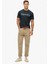 Bisiklet Yaka Baskılı Lacivert Erkek T-Shirt M1011928A98T_CORE Logo Cıty Loose T 2