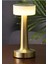 Şarjlı CT-8436 Denver Şarjlı Masa Lambası - Dokunmatik Masa Üstü Metalik 50 x 50 Metal GU10 Kablosu 2