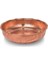 Metalik Elişi Işlemeli Kırmızı Bakır Hamam Tası 20 cm Metal 1 3