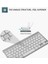Vorcom Ultimate 10" Uyumlu Kablosuz Wireless Pilli Türkçe Q Klavye - Gümüş 3