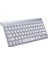 Vorcom S12 10.1" Uyumlu Kablosuz Wireless Pilli Türkçe Q Klavye - Gümüş 1