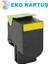 Lexmark C540-C540H1YG Sarı Muadil Toner 1