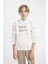 Erkek Çocuk Baskılı Kapüşonlu Sweatshirt D3092A824AU 1