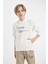 Erkek Çocuk Baskılı Kapüşonlu Sweatshirt D3092A824AU 4