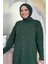 Taş Detaylı Tunik ve Pantolon Ikili Triko Takım 2-1545 Zümrüt 4