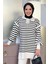 Yaka Bağlama Detaylı Tunik ve Pantolon Ikili Triko Takım 2-1515 Taş 4