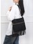 Kadın Çantası Buzlu Perçin Püskül Tek Omuz Crossbody Çanta (Yurt Dışından) 2