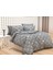 Evimce Linens Gray Hearts Çift Kişilik  Nevresim Seti 1