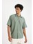 Relax Fit Yazlık Poplin Kısa Kollu Gömlek D8352AX24HS 1