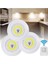 Beyaz 3 Adet Kumandalı Cob Ledli Spot Lamba LED Dolapiçi Gece Lambası NOCOLOR-0B502C98 2