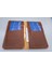 Hakiki Deri Tamamen El Emeği Unisex 8 Kart 2 Banknot Alanı Cüzdan 8,5X15CM Kapalı Hali Um2 3