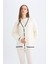 Regular Fit V Yaka Basic Düz Düğmeli Triko Hırka D5030AX24AU 4
