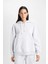 Relax Fit Kapüşonlu Kanguru Cepli Kalın Basic Düz Sweatshirt W1240AZ24WN 4