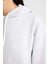 Relax Fit Kapüşonlu Kanguru Cepli Kalın Basic Düz Sweatshirt W1240AZ24WN 5