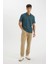 Jogger Pantolon Basic Düz Beli Bağcıklı Cepli Düz Paça C6022AX24AU 1