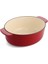 CC006063 Oval Döküm Demir Tencere 30 cm / 5,6 L Empire Kırmızı 2