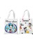Mickey Mouse Donald Duck Öğrenci Kanvas Kadın Omuz Taşınabilir Çok Yönlü Basit Edebi Alışveriş Kanvas Çanta (Yurt Dışından) 1