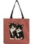 Sevimli Kedi Günlüğü Boyama Tote Çanta Kızlar Için Kedi Kaleci Sanat Moda Seyahat Çantası Kadınlar Için Rahat Eko Alışveriş Yüksek Kaliteli Katlanabilir Tote Çanta (Yurt Dışından) 2